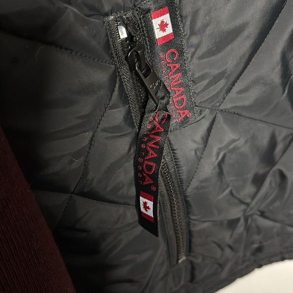 Canada Weather Gear Womens Plus Size Zip Hooded Jacket Coat 1X Cranberry/Black - Picture 5 of 8